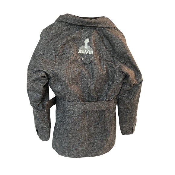 The North Face Jackets & Blazers - NFL Super Bowl The North Face Jacket Women Small Herringbone Belted Parka
